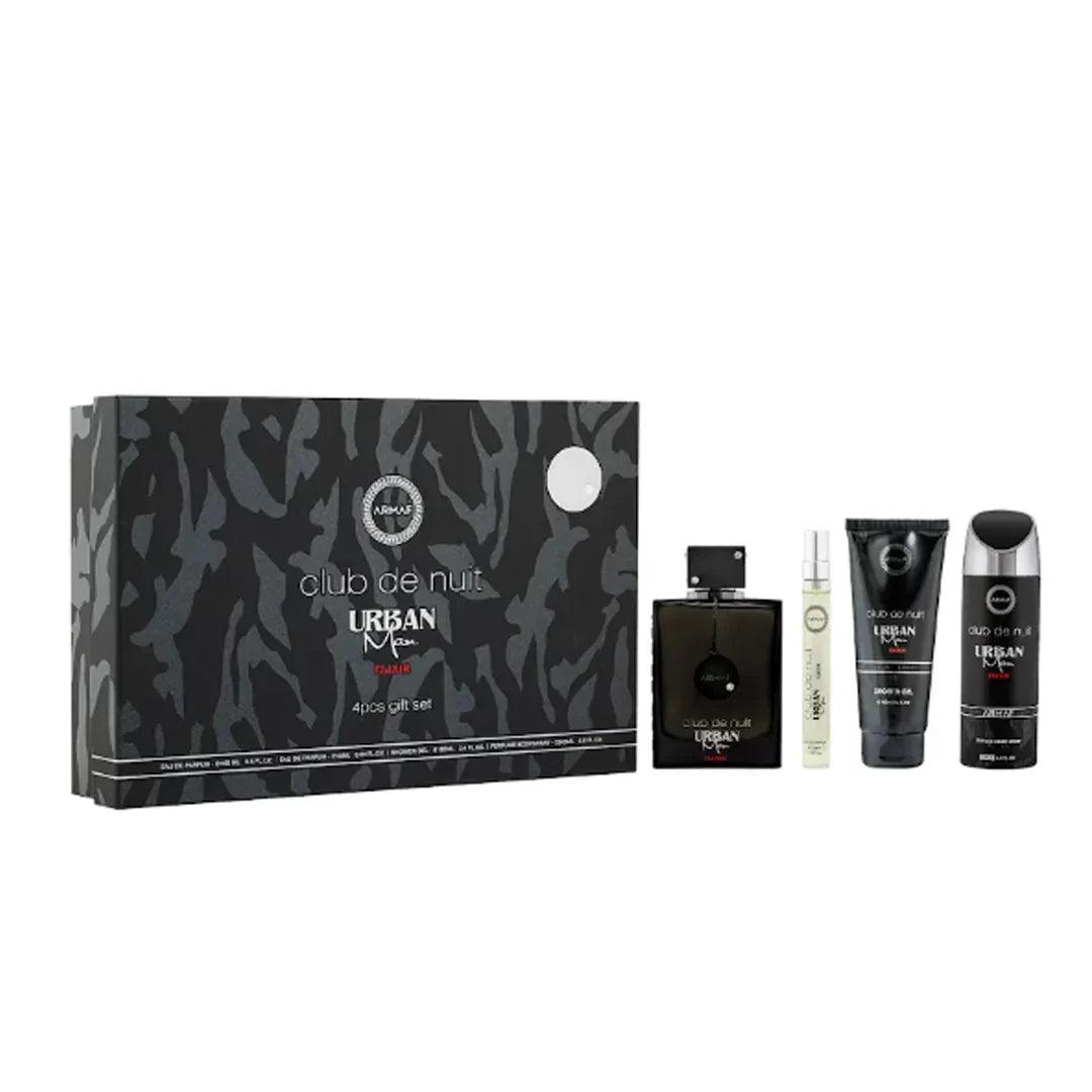 CLUB DE NUIT URBAN MAN ELIXIR 4 PCS GIFT SET